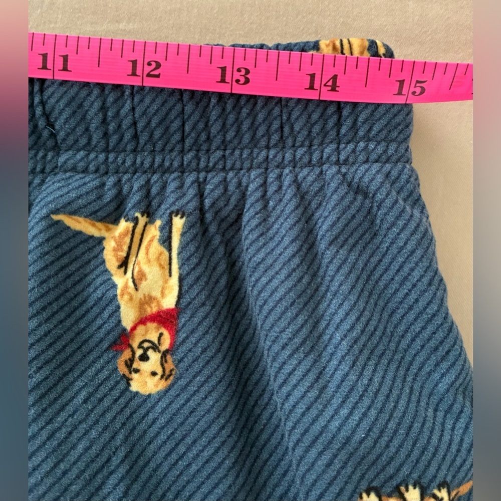 NWOT Cuddl Duds Men’s Sleepwear, Navy Pants w/Golden Retriever Pattern; Size M - Picture 9 of 10